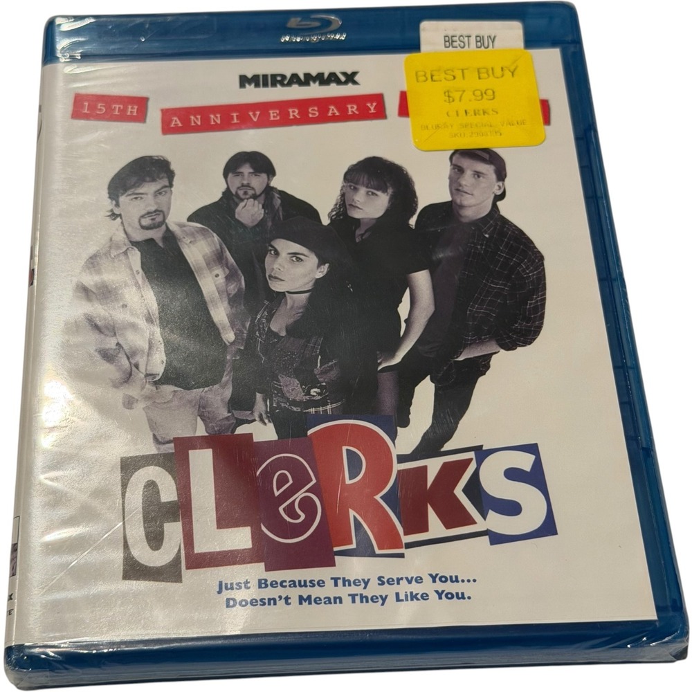 Miramax Clerks 15th Anniversary Edition Blu-ray Kevin Smith Cult Comedy New